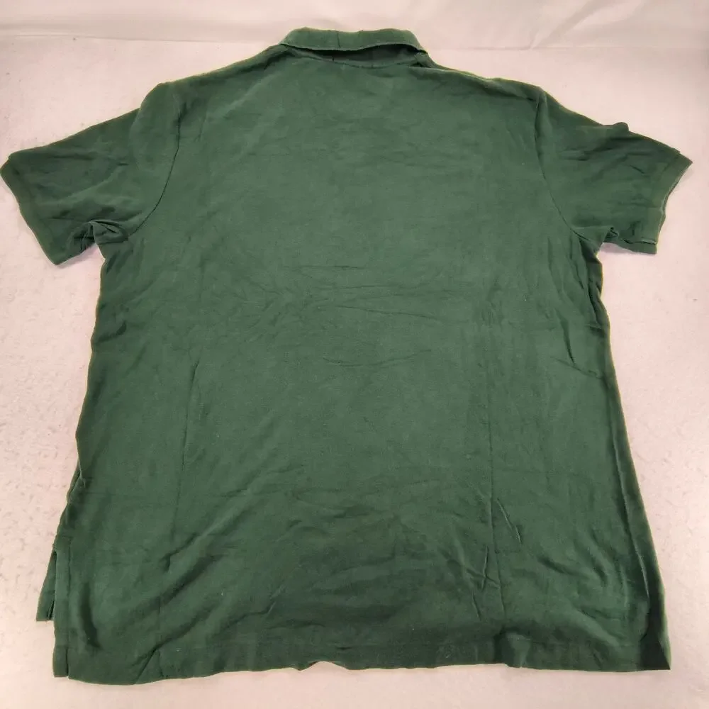 Polo by Ralph Lauren Short Sleeve Collared Polo Shirt Mens Size 2XL Green Red